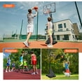thumbnail image 2 of Basketball Hoop Outdoor, 5.2-10FT Height Adjustable Portable Basketball Hoops with 44 Inch Shatterproof Backboard, Basketball Goal System for Kids Youth and Adults in Backyard/Driveway/Indoor, 2 of 8