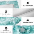 thumbnail image 6 of Ocean Waves Outdoor Rug for Patio/Deck/Porch, Non-Slip Large Area Rug 5 x 8 Ft, Abstract Turquoise Summer Beach Water Indoor Outdoor Rugs Washable Area Rugs, Reversible Camping Rug Carpet Runner, 6 of 8