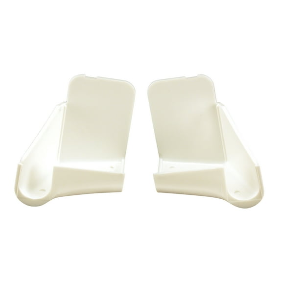 JR Products 389CW-A Rain Gutter Spout Set - Colonial White