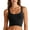 Black, variant on Sports Bras for Women High Impact Support Padded Athletic Workout Tops with Non Removable Pads for Running Yoga Gym Fitness