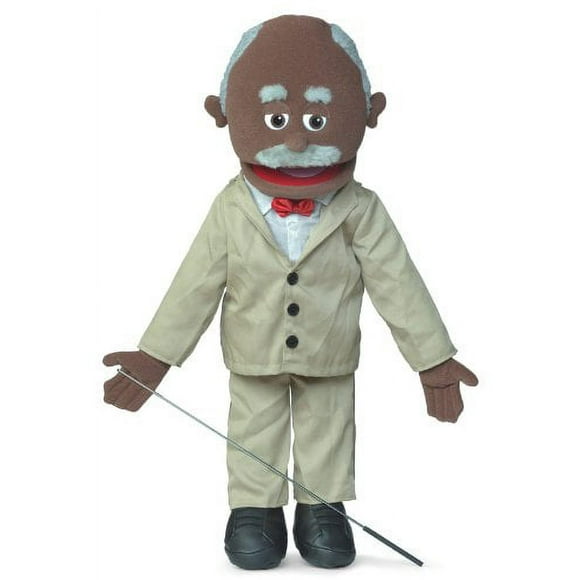 25" Pops, Black Grandfather, Full Body, Ventriloquist Style Puppet