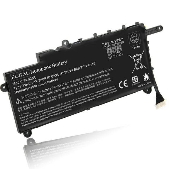 25Wh PL02XL Battery For HP Pavilion 11-n X360 751875-001 PTN-C115 HSTNN-DB6B