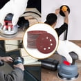 thumbnail image 4 of Sandpaper Assortment for Orbital Sander, Dust Extraction Sanding Discs, Multi-Grit Pack for Anti-Clogging, Quick Change Polishing Tools, Aluminum Oxide, 100 Pieces, 4 of 5