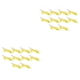 thumbnail image 4 of QualitChoice 10 Pieces Artificial Flowers Branch Fake Flower Indoor Outdoor Christmas Yellow 2PCS, 4 of 6