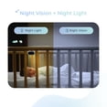 thumbnail image 5 of Tiny Traveler Ai Smart Wireless Baby Car Monitor (TT006W) - Alertas de seguridad alimentadas por IA: detección de llanto/risa/pararse, valla virtual, visión nocturna de largo alcance de 1000 pies, luz, 5 of 5