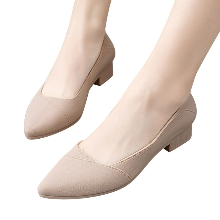 Sngxgn Women's Flats Shoes Comfortable Slip On Casual Ballet Flats Dress  Shoes Flats(Beige,38) - Walmart.com