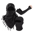 thumbnail image 2 of 3 Bufandas Palestinas Algodón+balaclava+mangas Unisex Lab.G, Negro, 2 of 5