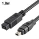 thumbnail image 1 of 1394 Firewire 800 To 400 Firewire Firewire 9 To 4 Data Cable 1394 Cable 1.8 Meters Black, 1 of 5