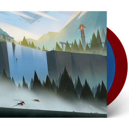 The Pathless Game Soundtrack (Cleansed Blue & Cursed Red Vinyl) LP Record - Ausion Wintory