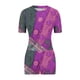 thumbnail image 4 of Camisetas de Mujer Casual Impreso Cuello Redondo de Manga Corta con Pantalones Cortos Elástico de la Cintura, Nylon para Diario Y Todas las Estaciones, 4 of 5