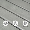 thumbnail image 3 of 2-Tier Storage Adirondack Side Table,Easy Maintenance & Weather Resistant,HDPE End Tables for Patio Porch Backyard Indoor(Grey), 3 of 6