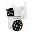 thumbnail image 1 of Starcat TC166 Camara De Seguridad Doble Pantalla Ptz Wifi Alarma Color Blanco, 1 of 8