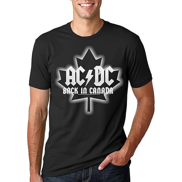 T-Shirt Moyen Noir ACDC Tour