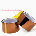 thumbnail image 1 of Cinta adhesiva aislante térmica de poliimida Kapton BGA resistente a altas temperaturas (33 m, 3 mm-50 mm) para impresoras., 1 of 6
