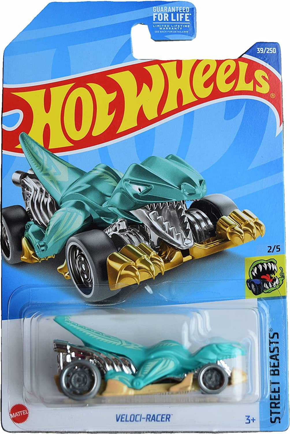 Hot Wheels VelociRacer (Teal) 2022 Street Beasts