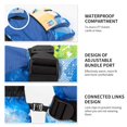 thumbnail image 5 of Winter Waterproof Ski Snow Warm Gloves for Women Men, Windproof Cold Weather Thermal with Touchscreen Fingers, for Running Driving Cycling Hiking Biking Outdoor Sports Daily Work, 5 of 6
