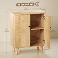 thumbnail image 3 of HOMCOM Armoire de Rangement pour Salon Buffet avec Portes à Fermeture Douce, 3 of 10