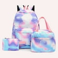 thumbnail image 4 of Smrinog Tie Dye Backpack Student Schoolbag Laptop Bookbag 3 Piece Insulated Lunch Box, 4 of 6