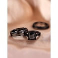 thumbnail image 4 of 3pcs/set Cubic Zirconia Decor Ring, 4 of 4