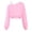 Pink, variant on Girls Off Shoulder Crop Sweatshirt, Black Long Sleeve Asymmetrical Pullover, Kids Casual Cropped Sweater Top, Trendy Loose Fit Off-Shoulder Shirt for Girls(White/14Y)