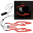 thumbnail image 1 of Luz de advertencia roja para casco de motocicleta, barra de luz para casco de motocicleta, impermeable, luces nocturnas LED, accesorios para motocicletas o bicicletas, 1 of 5