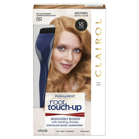Clairol Root Touch-Up Permanent Hair Color, 8R Reddish Copper (Best Copper Hair Dye)