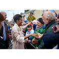 thumbnail image 2 of First Lady Michelle Obama Greets Local Residents On Main Street In Moneygall History (24 x 18), 2 of 2