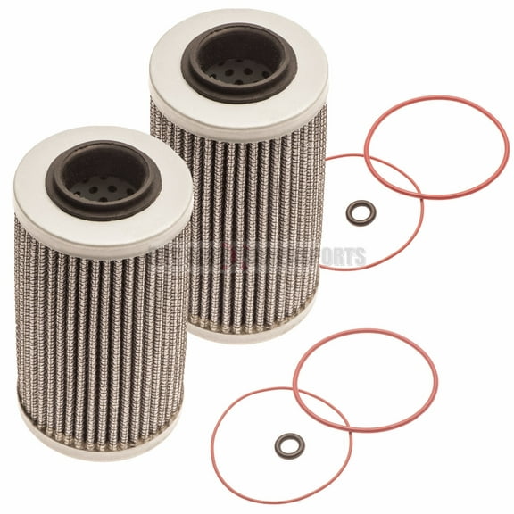 Sea Doo 4-Tec Oil Filter & O Ring Kit RXPX RXTX GTX GTI Wake 420956744 2 Pack