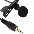 thumbnail image 4 of Micrófono Lavalier Irfora Portátil Profesional Grado Lavalier Micrófono Jack de 3,5 mm Manos libres Micrófono omnidireccional Fácil con clip Perfecto para grabación en vivo Irfora Micrófono Lavalier, 4 of 7