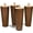 6 inch Brown, variant on Furniture   Sofa  Walnut Color Couch Replacement  for Cabinet Vanity Couch Chair Dresser Pack of 4 (6 inch)