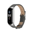 thumbnail image 2 of Correa Para Xiaomi Mi Band 8/9/10 Piel Y Acero Inox +1 Mica, 2 of 5