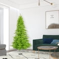 thumbnail image 4 of Vickerman 7.5' Lime Fir Artificial Christmas Tree, Unlit, 4 of 4