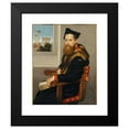 thumbnail image 2 of Giovanni Battista Moroni 15x18 Black Modern Framed Museum Art Print Titled - Bartolomeo Bonghi (Shortly After 1553), 2 of 5