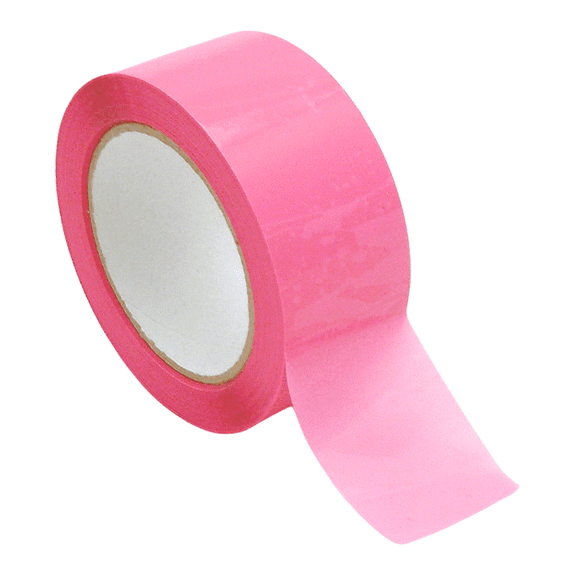 JVCC OPP-20C Economy Grade Packaging Tape: 2 in x 110 yds. (Pink)