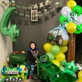 thumbnail image 7 of AOWEE Tractor Balloon Party Birthday Decoration Boys, Farm Tractor Theme Party Supplies with Birthday Banner Cake Toppers Train Foil Green Latex Confetti Balloons for Boy Birthday Party 1st 2nd 3rd, 7 of 7