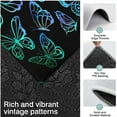 thumbnail image 3 of Blue Green Butterfly Pattern Kitchen Rugs Sets Of 3,Kitchen Runner Rugs Non Skid Washable,Decorative Kitchen Floor Mats for Kitchen,Sink,Laundry,17"x30"+ 17"x47" + 17"x59", 3 of 6