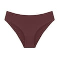 thumbnail image 1 of Gibobby Calzoncillos hipster Hot Girls Sexy Panty yoga Ropa interior de yoga Bikini String Tangas sin costuras Ropa interior Nylon sólido Seda de hielo(Rojo, XXL), 1 of 4