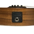 thumbnail image 6 of Electric-acoustic traditional concert ukulele with flamed acacia top, 6 of 8