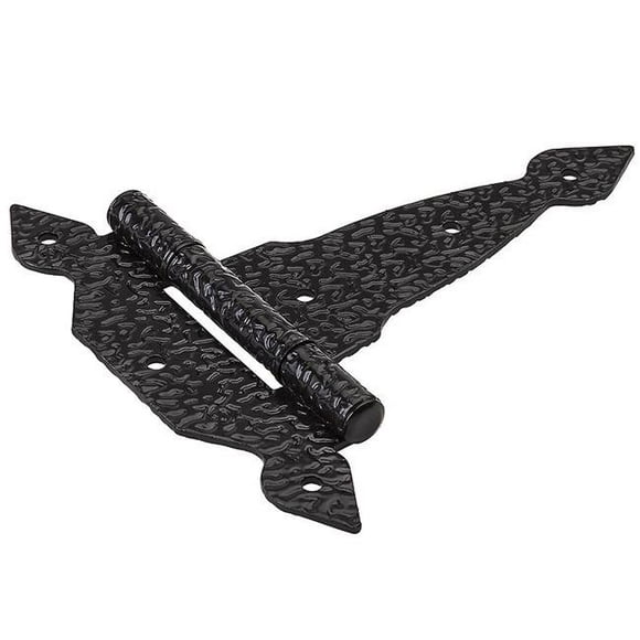 6 in. Black Spear T-Hinge