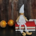 thumbnail image 4 of Northlight Glittered Girl Angel with Dangling Legs Figure - 16" - Gold and White, 4 of 4