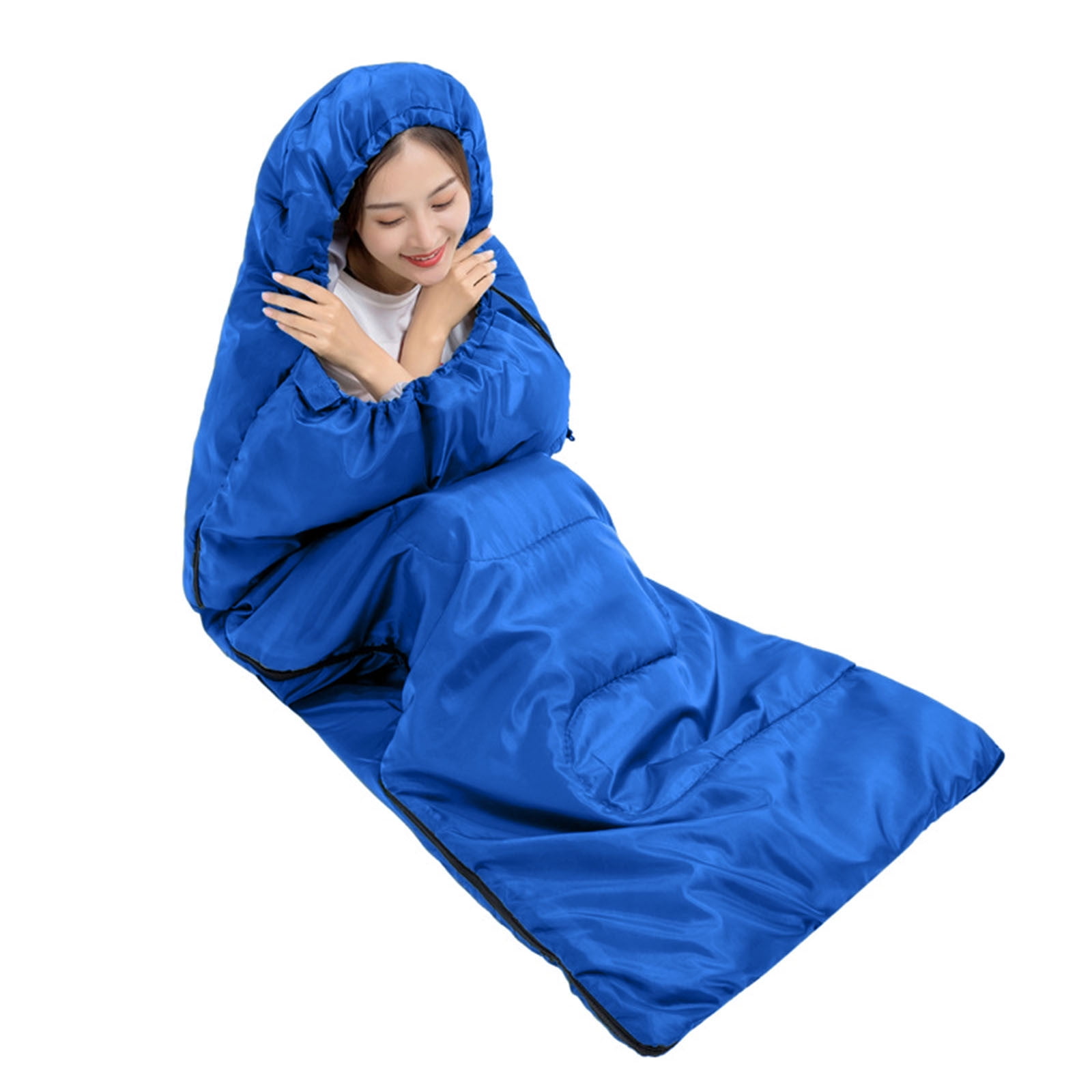 Flannel Sleeping Bag for Adults, Large Wide Sleeping Bags, Sleeping Bags XL For Adults Mens Large Wide Sleeping Bag For Camping Backpacking Warm Cool Weather Clearance