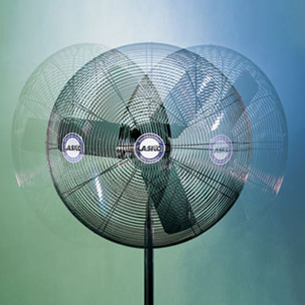 Lasko 30 Oscillating Industrial Grade Pedestal Fan in Black - Walmart.com