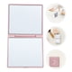 thumbnail image 5 of Espejo compacto de aumento, plegable, portátil, para viaje, maquillaje, con diseño de rosas, pequeño espejo de bolsillo para bolso, espejo cosmético para niñas y mujeres, 5 of 8