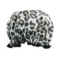 thumbnail image 1 of The Vintage Cosmetic Company 1PC Shower Cap, Leopard Print, 1 of 3