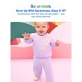 thumbnail image 3 of Garanimals Baby & Toddler Girls Fleece Sweatpants, Wide Leg, Sizes 0-6T, 3 of 7