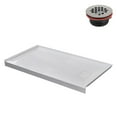 thumbnail image 6 of Streamline GB-535-144 60 in. x 36 in. Alcove Acrylic Shower Base in Glossy White With Right Drain, ABS Drain Included, 6 of 16