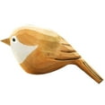 thumbnail image 2 of Wooden Animal Ornament Handmade Simulation Bird Statue Home Decor, 2 of 3