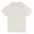 thumbnail image 6 of FORMRS Boys Rash Guard Short Sleeves Swim Shirt Quick Dry UPF 50+ Sun Protection, Sizes 3-12T, Gray Seashell, 6 of 6