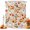 White, orange, sage green, variant on Shower Curtains for Bathroom-36"x72",Thanksgiving Pumpkin Flower Waterproof Bath Curtain Grommet Shower Curtain Set with Hooks