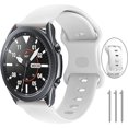 thumbnail image 1 of Correa de reloj de 22 mm compatible con Samsung Galaxy Watch 3 de 45 mm, correas de reloj Galaxy de 46 mm, correa de silicona de liberación rápida de 22 mm para Samsung Gear S3 Frontier, 1 of 3